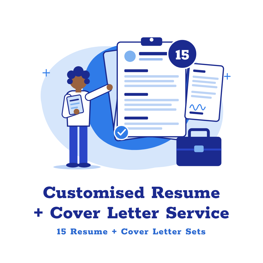 Customised Resumes + Cover Letters