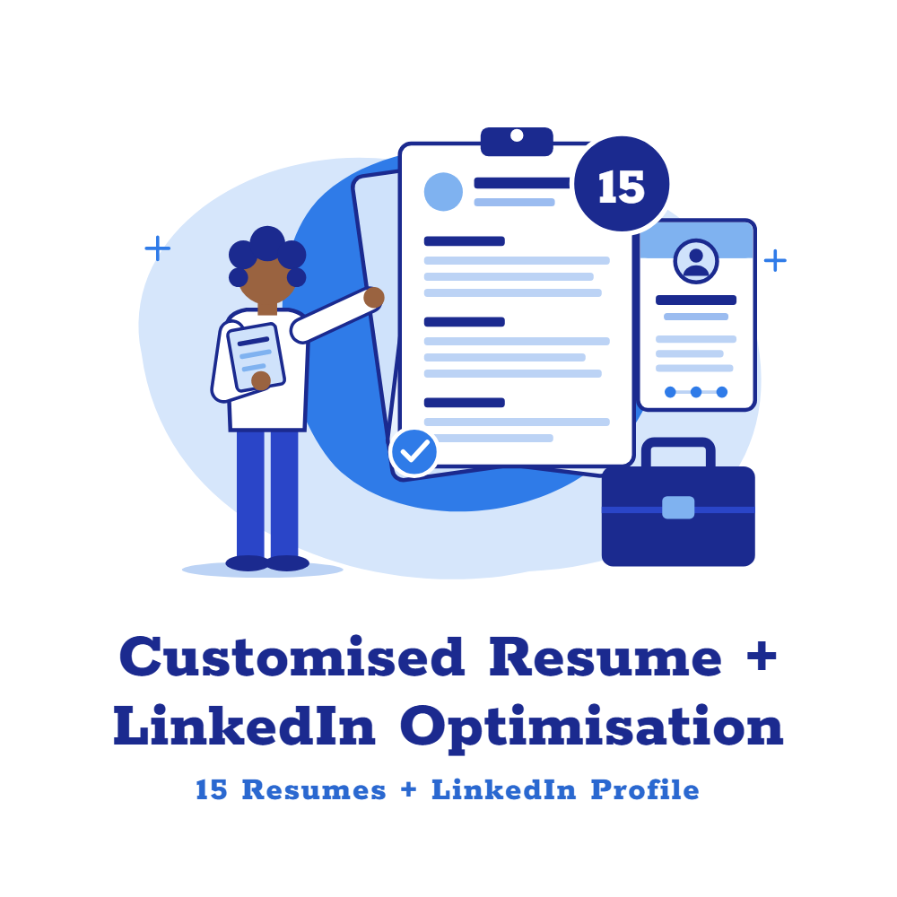Customised Resume + LinkedIn